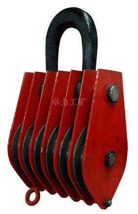 吊環(huán)型六輪滑車，軸套吊環(huán)型六輪滑車，滑車